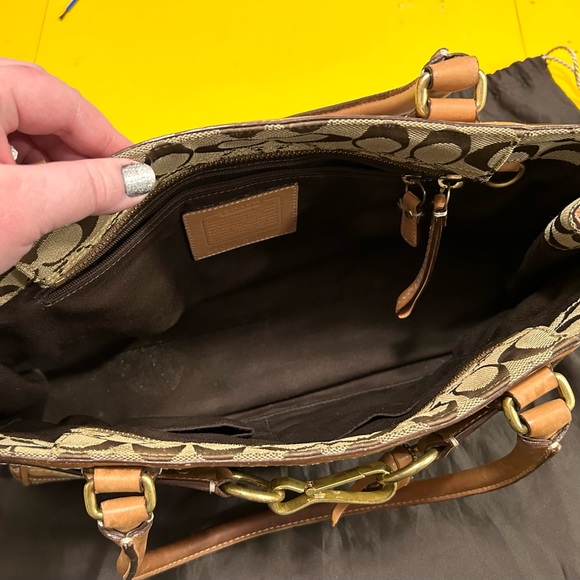 Coach Original Canvas Tote, Large - Picture 7 of 7